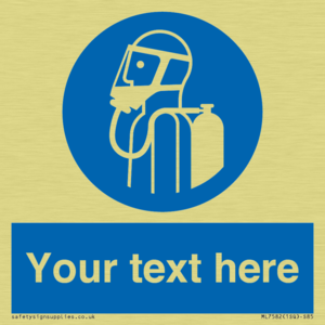 Custom use self contained breathing appliance